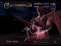 une photo d'Ã©cran de Castlevania - Legacy of Darkness sur Nintendo 64
